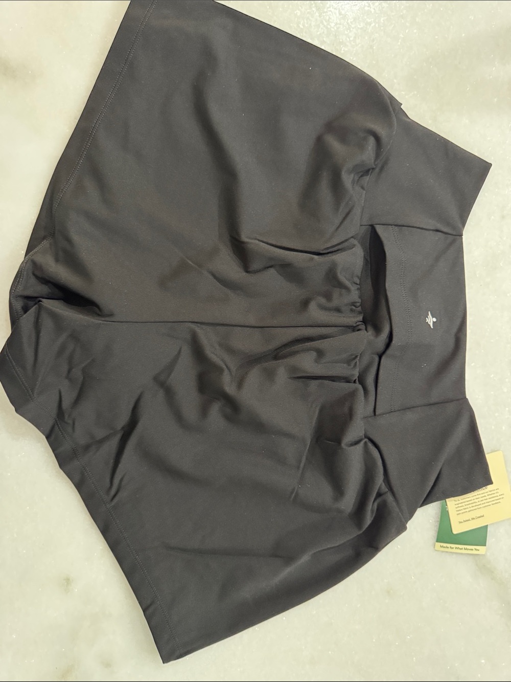HALARA Black High-Waist 3” inseam - Picture 2 of 2